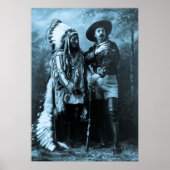 Chief Sitting Bull en Buffalo Bill Poster (Voorkant)