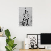  Chief Sitting Bull Native American Poster (Thuiskantoor)