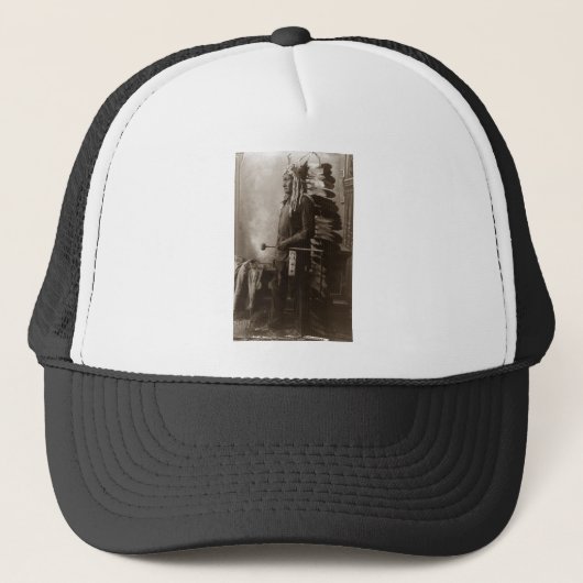 Chief Sitting Bull -  Trucker Pet (Voorkant)