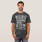 Chief Software Architect Chief Software    TJob T-shirt (Voorkant volledig)