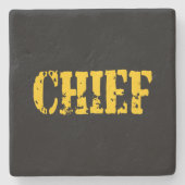 CHIEF STENEN ONDERZETTER (Voorkant)