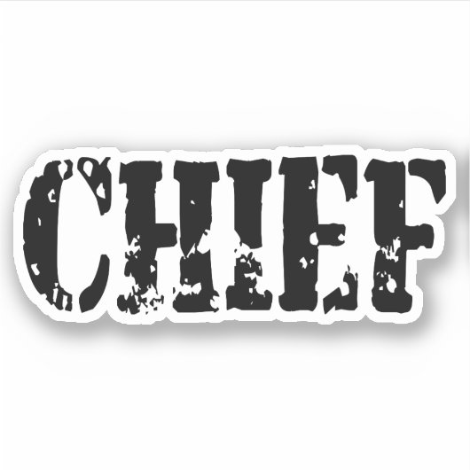 CHIEF STICKER (Voorkant)