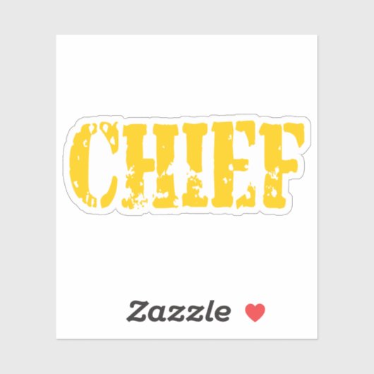 CHIEF STICKER (Vel)