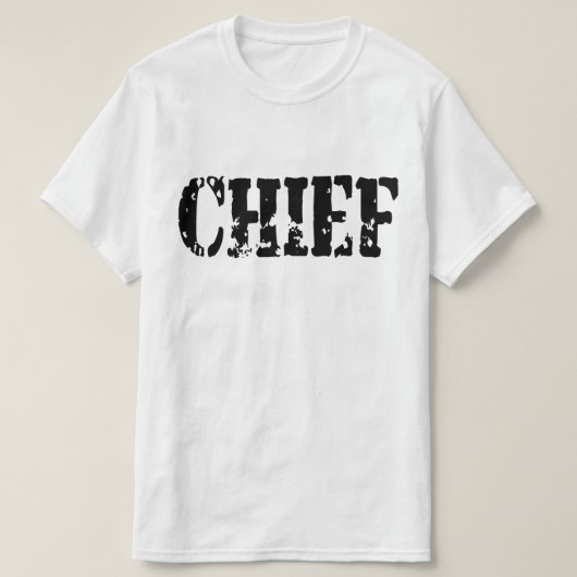 CHIEF T-SHIRT (Design voorkant)