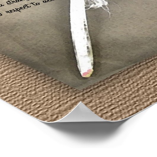 Chief Tecumseh, dus leef je leven Poster (Hoek)