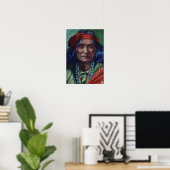 Chief Thunderbird Nation Poster (Thuiskantoor)