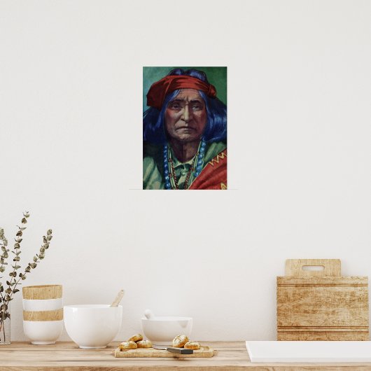 Chief Thunderbird Nation Poster (Keuken)