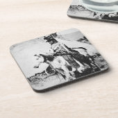 'Chief View Glass', c.1875 (foto van B/W) Drankjes Onderzetter (Linkerzijde)