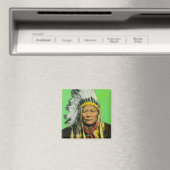 Chief Washakie Portrait Magneet (Insitu (Vaatwasser))