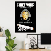 Chief Whip Cigaretes Poster (Thuiskantoor)