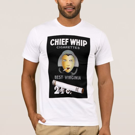 Chief Whip Cigaretes T-shirt (Voorkant)