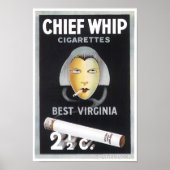 Chief Whip Cigarettes Poster (Voorkant)