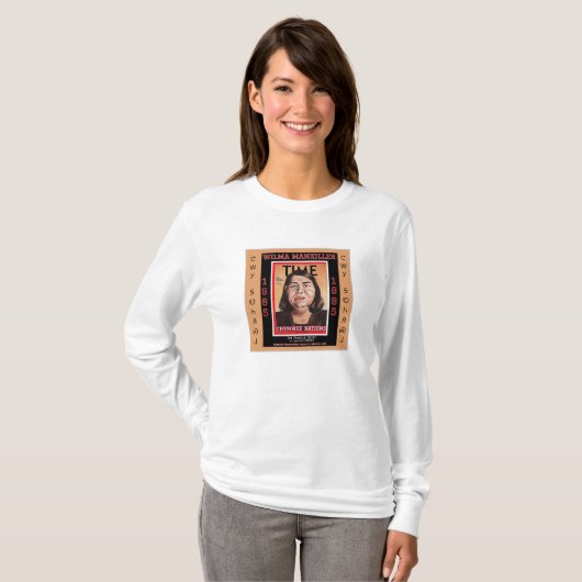 Chief Wilma Mankiller T-shirt (Voorkant volledig)