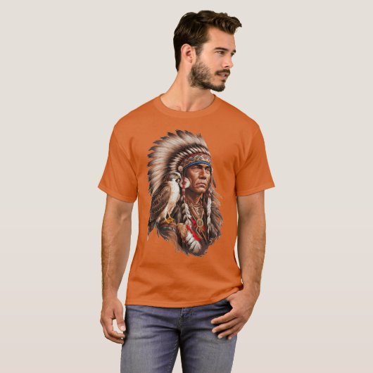 Chief with Falcon T-shirt (Voorkant volledig)