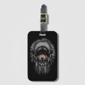 Chief Wolf Bagagelabel (Voorkant (verticaal))
