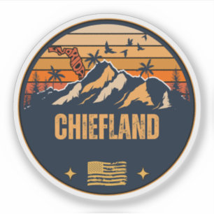 Chiefland, Florida Sticker