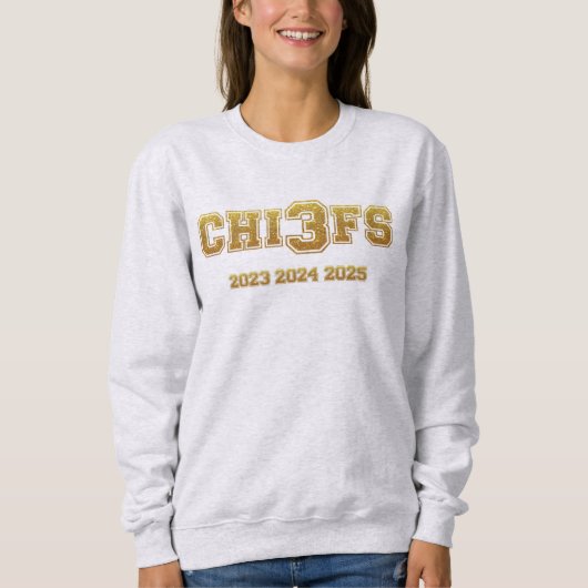 Chiefs 3Peat, Three Peat, Vrouwen sweatshirt (Voorkant)