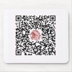 Chiefs Aangepaste Muismat met QR-code