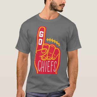 Chiefs Foam Finger T-shirt
