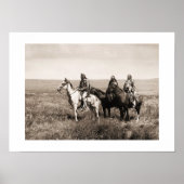 Chiefs van Piegan Blackfoot Poster (Voorkant)