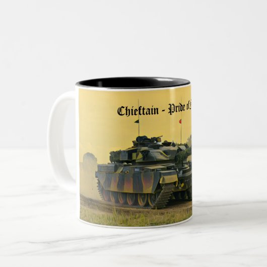 Chieftain Tank - Pride van de NAVO - Mok (Voorkant links)