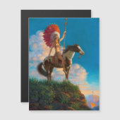 Chieftess Vrouw Indiaanse indiaan Chief (Voorkant / Achterkant)