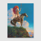 Chieftess Vrouw Indiaanse indiaan Chief (Voorkant)