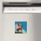 Chieftess Vrouw Indiaanse indiaan Chief Magneet (Insitu (Vaatwasser))