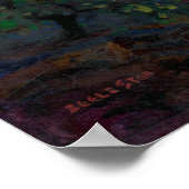 Chieftess Vrouw Indiaanse indiaan Chief Poster (Hoek)