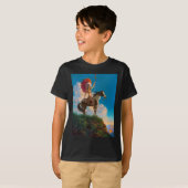 Chieftess Vrouw Indiaanse indiaan Chief T-shirt (Voorkant volledig)