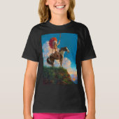 Chieftess Vrouw Indiaanse indiaan Chief T-shirt (Voorkant)