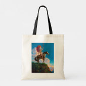 Chieftess Vrouw Indiaanse indiaan Chief Tote Bag (Achterkant)