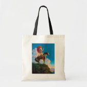 Chieftess Vrouw Indiaanse indiaan Chief Tote Bag (Voorkant)