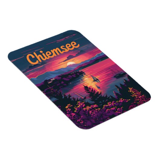 Chiemsee Duitsland Beieren Magneet (Rechterzijde)