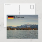 Chiemsee Duitsland Briefkaart (Voorkant / Achterkant)