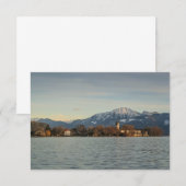 Chiemsee Duitsland Landscape Photo Card (Voorkant / Achterkant)