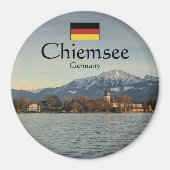 Chiemsee Duitsland Souvenir Magneet (Voorkant)
