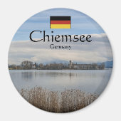 Chiemsee Duitsland Souvenir Magneet (Voorkant)