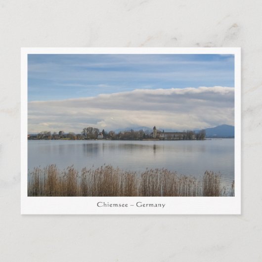 Chiemsee Germany Landscape Foto Briefkaart (Voorkant)