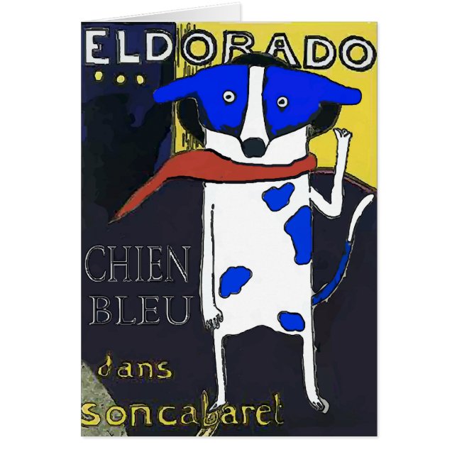 Chien Bleu Caberet (Voorkant)