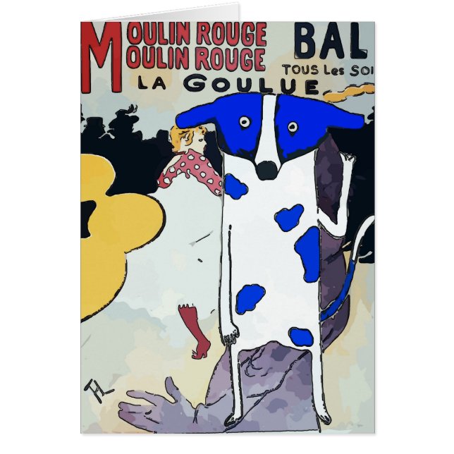 Chien Bleu Caberet, Rouge (Voorkant)