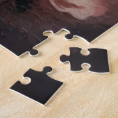 Chien Fleur 2 Puzzle Legpuzzel (Zijkant)