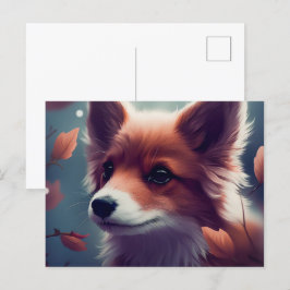 Chien Fox Briefkaart