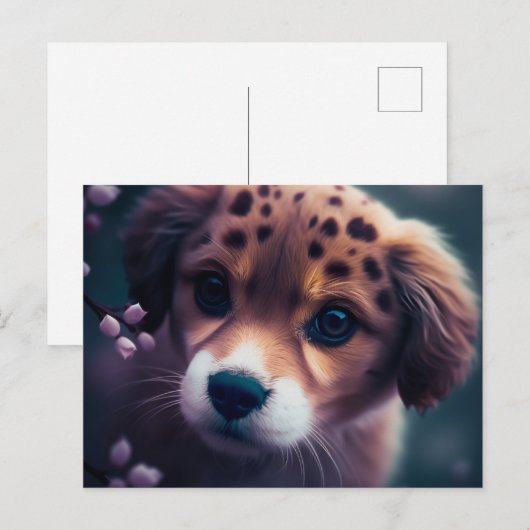 Chien Guspad Briefkaart (Voorkant / Achterkant)