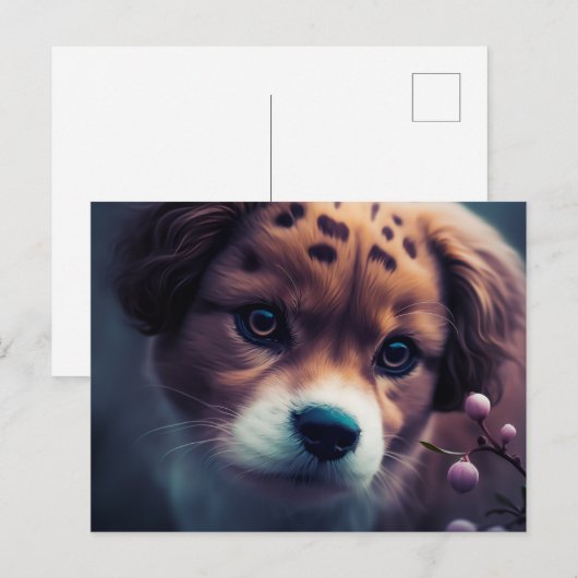 Chien Guspad Briefkaart (Voorkant / Achterkant)