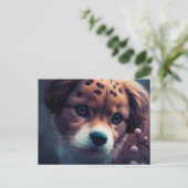 Chien Guspad Briefkaart (Staand voorkant)