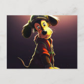 Chien Jaune Briefkaart (Voorkant)