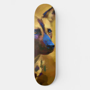 Chien Sauvage d'Afrique Persoonlijk Skateboard