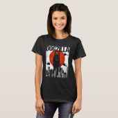 Chienzilla Dogzilla Japanese Schipperke T-shirt (Voorkant volledig)