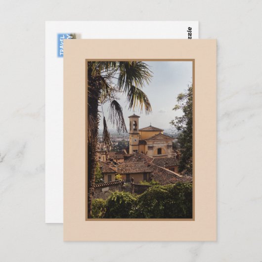 Chiesa di Santa Grata Inter Vites, Bergamo, Italië Briefkaart (Voorkant / Achterkant)